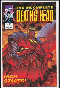 The Incomplete Death's Head #4 (1993) Death's Head