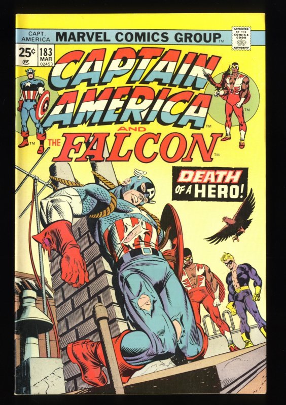 Captain America #183 NM- 9.2