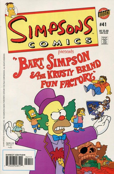 Simpsons Comics #41 VF/NM; Bongo | save on shipping - details inside