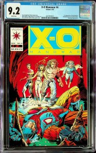 X-O Manowar #4 (1992) - CGC 9.2 - Cert#4371919017