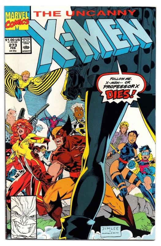 The Uncanny X-Men #273 (Feb 1991, Marvel) - Very Fine/Near Mint