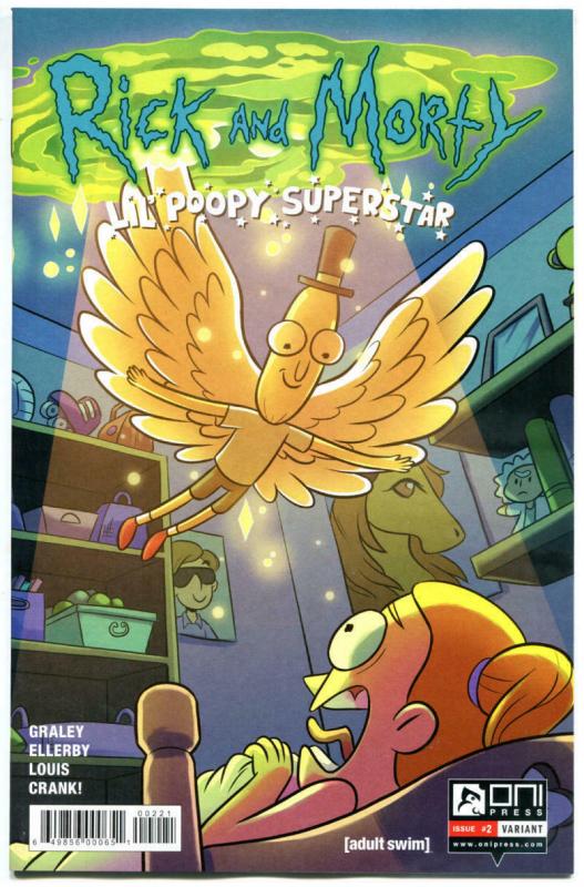 RICK and MORTY LiL POOPY SUPERSTAR #2, VF/NM, Grandpa, from Cartoon 2016, Var