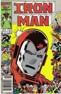 Iron Man #212 (1986)  F/VF 7.0  price written on back cover