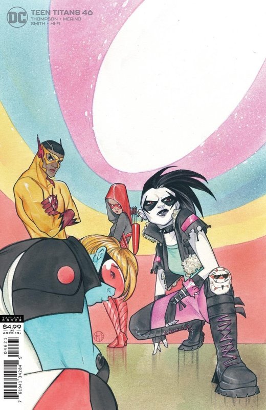 Teen Titans #46 Card Stock Peach Momoko Var Ed DC Comics Comic Book 2020