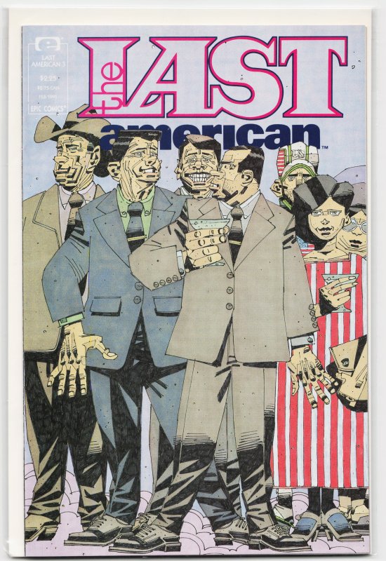 The Last American #3 (1991) The Last American