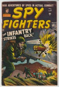 Spy Fighters #8 (May-52) VG/FN+ Mid-Grade Clark Mason