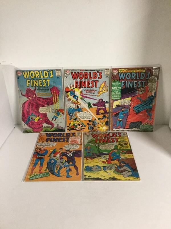 Worlds Finest 133 134 151 155 157 Gd-Vg Good-Very Good 2.0-4.0