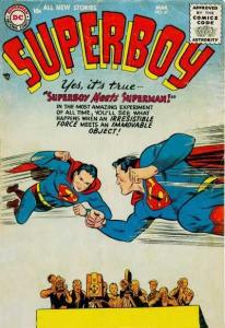 Superboy Meets Superman