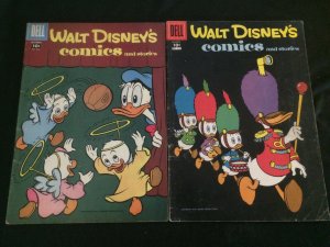 WALT DISNEY'S COMICS AND STORIES #205, 210