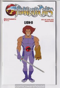 THUNDERCATS (2023 DYNAMITE) #1 VARIANT 1:10 CVR P MOSS LION O DESIGN ORI R20837