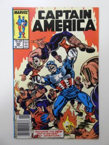 Captain America #335 Newsstand Edition (1987) VF- Condition!