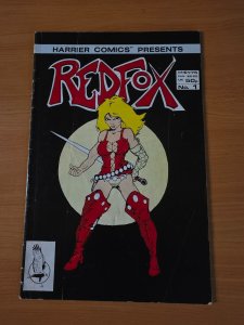 RedFox #1 ~ DOLLAR BIN ~ 1986 Harrier Comics