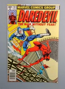 Daredevil #161 VF/NM Frank Miller, Bullseye Marvel Comics 1980 JR1