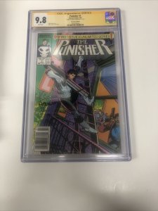 Punisher (1987) # 1 (CGC 9.8 SS) Signed Klaus Janson
