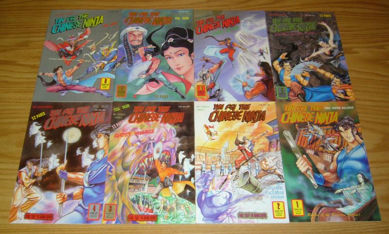 Yin Fei the Chinese Ninja #1-8 VF/NM complete series - dr. leung's comics set