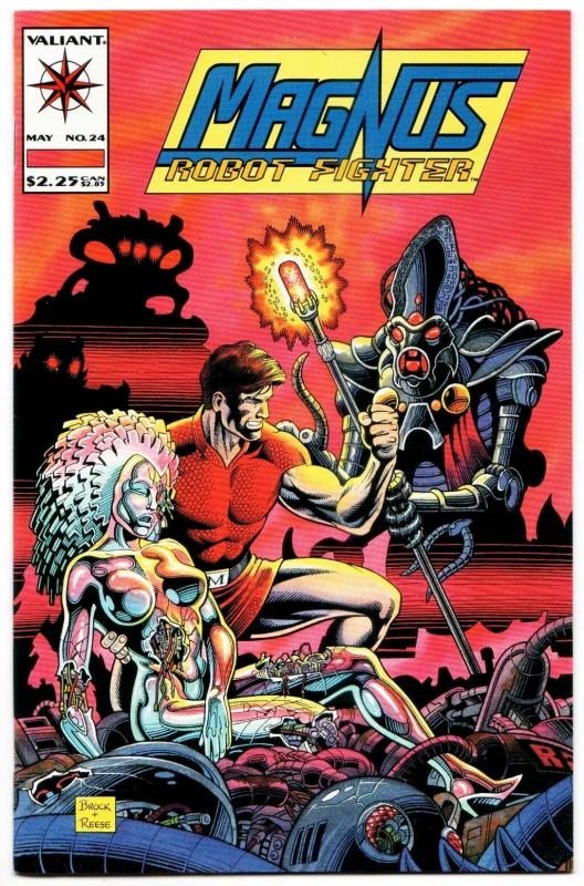 Magnus Robot Fighter #24 (Valiant, 1993) VF/NM