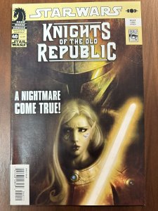 Star Wars Knights of the Old Republic #40 VF/NM 1st Cameo App Chantique (2009)