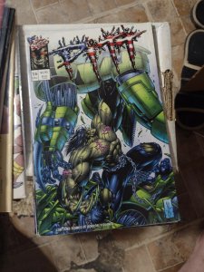 PITT # 16  1997  full bleed comics +dale keown low print run horror MATURE