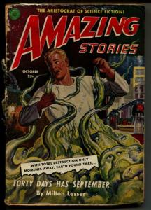 Amazing Stories-Pulp-10/1951-Milton Lesser-Gerald Vance