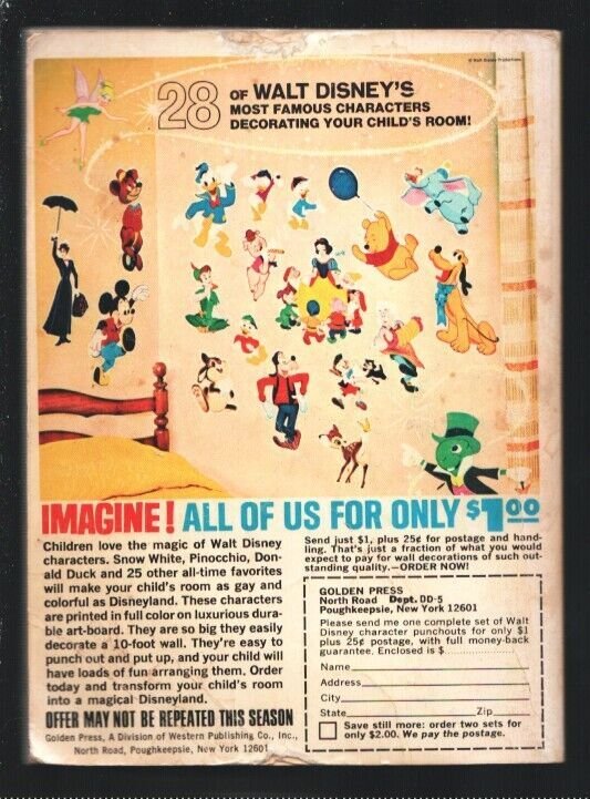 Walt Disney Comics Digest #21 1970-Uncle scrooge-Donald Duck-Tinker Bell-Brer...