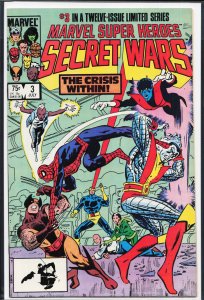 Marvel Super Heroes Secret Wars #3 (1984) [Key Issue]