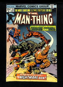 Man-Thing #20 Spider-Man Daredevil Shang-Chi!