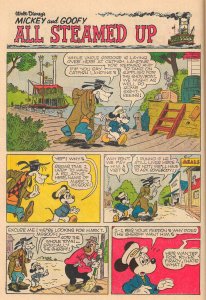 DELL GIANT #55 (1961) 8.0 VF Walt Disney Daisy Duck & Uncle Scrooge SHOW BOAT!