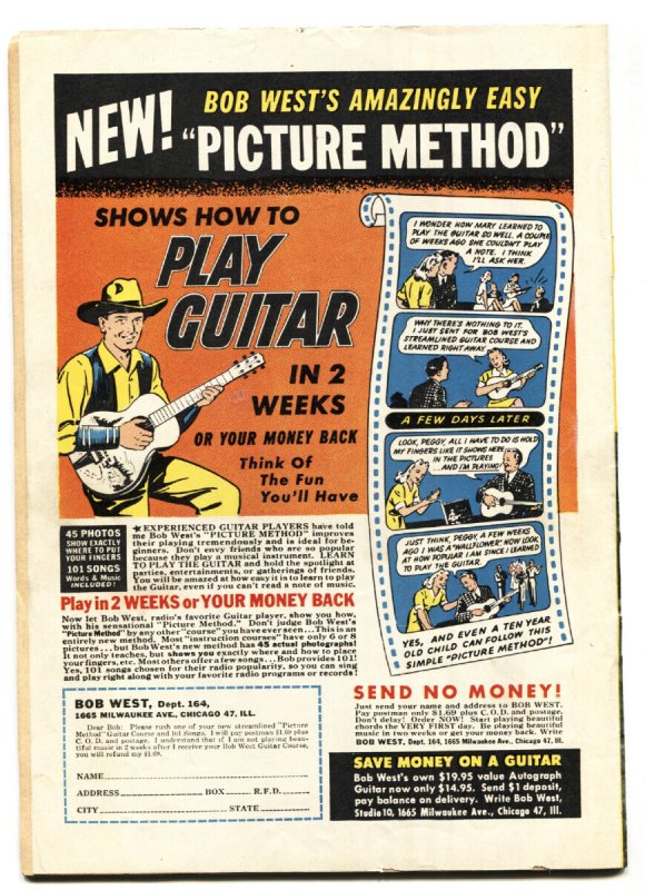 Tim Holt #15 - 1950 - ME - G/VG - comic book