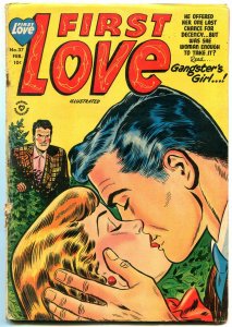 First Love #37 1954- Harvey Romance Golden Age-Gangster's Girl G/VG