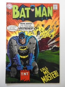 Batman #215 (1969) VG Condition moisture stain