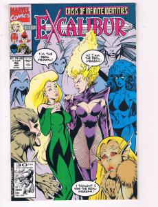 Excalibur #46 VF Marvel Comics Comic Book Jan 1989 DE23