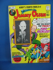 SUPERMAN PAL JIMMY OLSEN 139 F VF KIRBY DC 1971 DON RICKLES PHOTO CVR