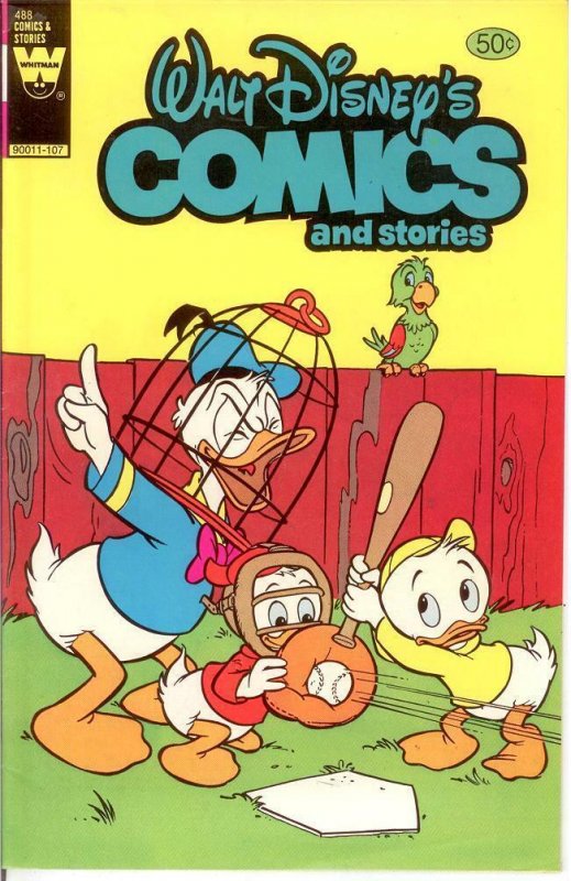 WALT DISNEYS COMICS & STORIES 488 VF  1981 COMICS BOOK