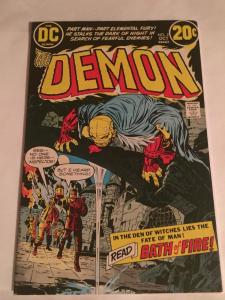THE DEMON--V1--#2--1972--BATH OF FIRE