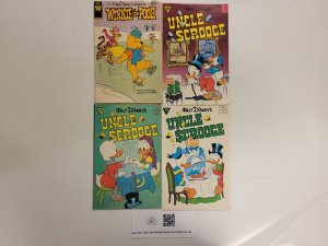 4 Gladstone Comics #24 Winnie the Pooh + #227 232 238 Uncle Scrooge 48 TJ31