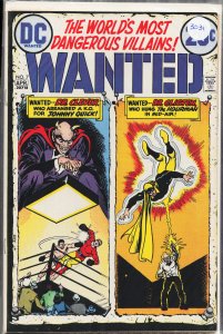 Wanted, The World's Most Dangerous Villains #7 (1973) Johnny Quick