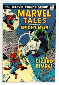 Marvel Tales #57 - reprints Amazing Spider-man #76 - Lizard - 1974 - VF