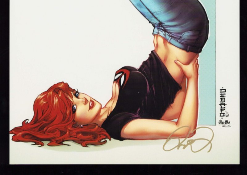 Mary Jane Watson (2013) 11 x 17 Print Signed by Mike DeBalfo