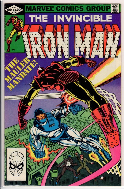 Iron Man #156 (1982) 6.0 FN
