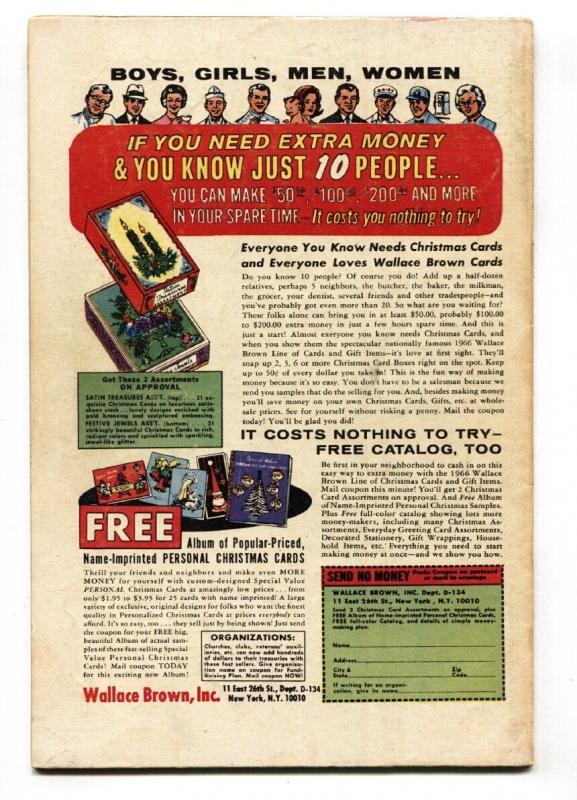 FANTASTIC FOUR #55 Silver Surfer cover 1966-Marvel- VG