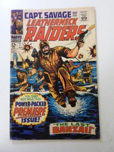 Captain Savage #1 (1968) VG/FN condition