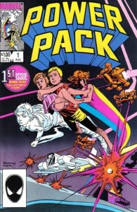 Power Pack #1 Marvel Comics 08/84 (VFNM 9.0/Stock Pic)