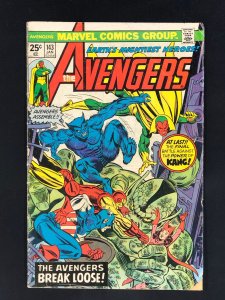 The Avengers #143 (1976) GD+ Kang Beast MVS Intact