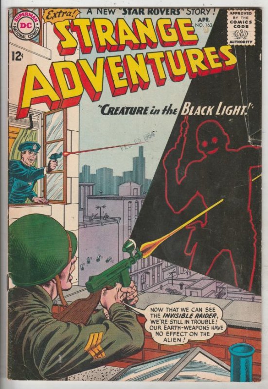 Strange Adventures #163 (Apr-64) VG/FN+ Mid-Grade Star Hawkins