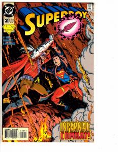 7 Superboy DC Comic Books # 2 3 4 5 6 7 8 Arrow Flash Superman Batman Atom J214