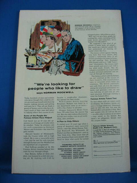 SGT NICK FURY 43 VF+ 1967 Bob Hope Glen Miller