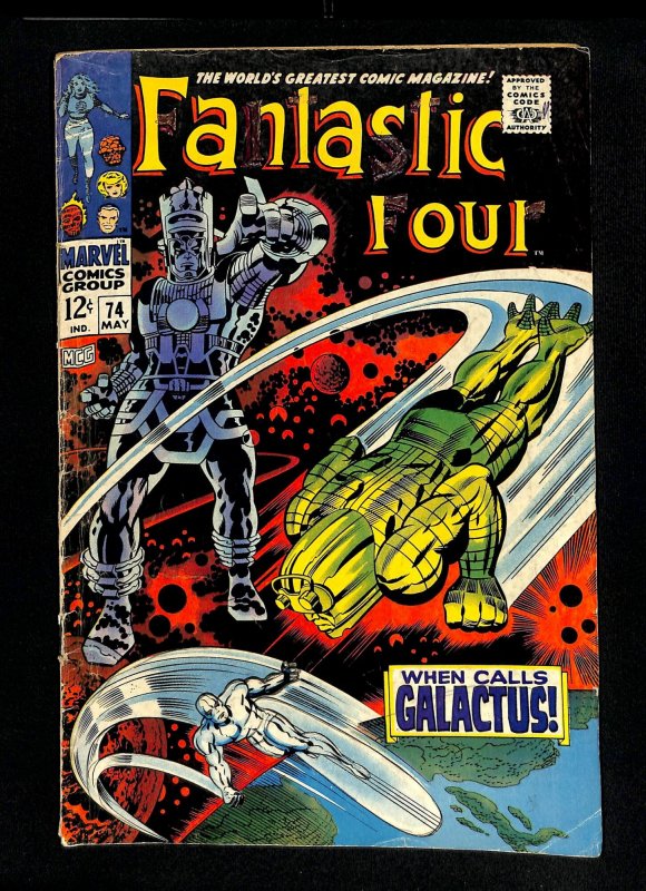 Fantastic Four #74 Galactus! Silver Surfer!