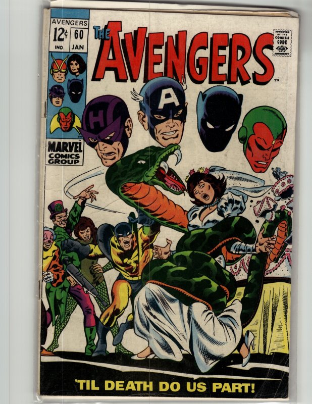 The Avengers #60 (1969) The Avengers