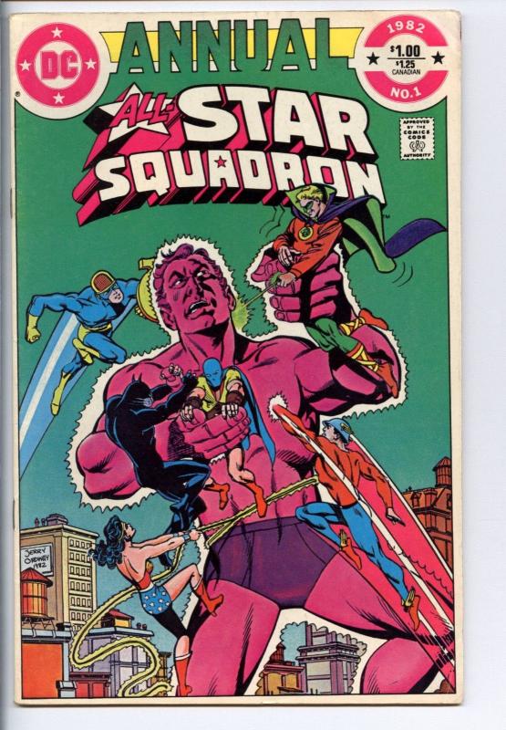 All-Star Squadron Annual #1 (DC, 1982) FN-