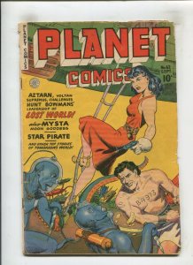 PLANET COMICS #62 (4.0) LOST WORLD!! 1949 